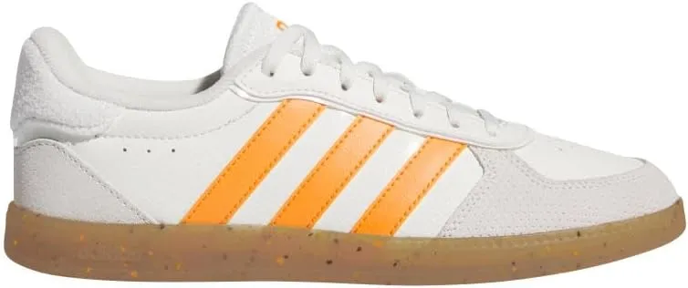 adidas Womens Breaknet Sleek Lace Up Sneakers Shoes Casual - White