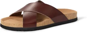 Amazon Essentials Men's Crossover Sandals
