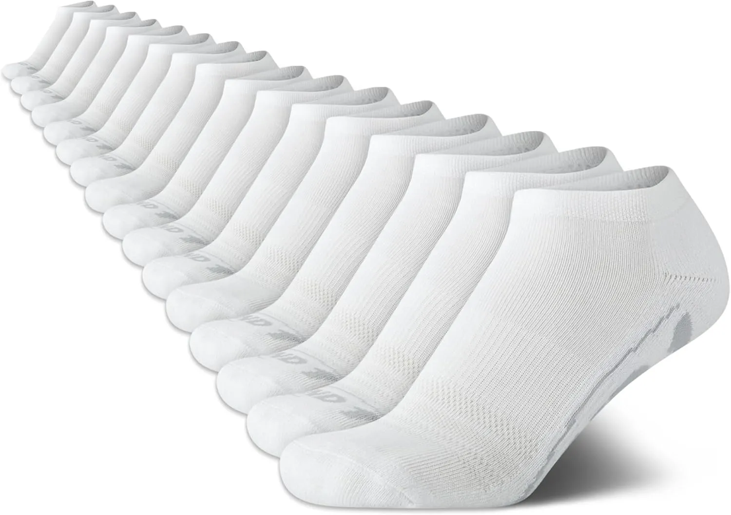 AND1 Boys Low Cut Socks - 16 Pack Breathable Moisture-Wicking Cushioned Athletic No Show Socks for Boys (Sizes: Small-Large)