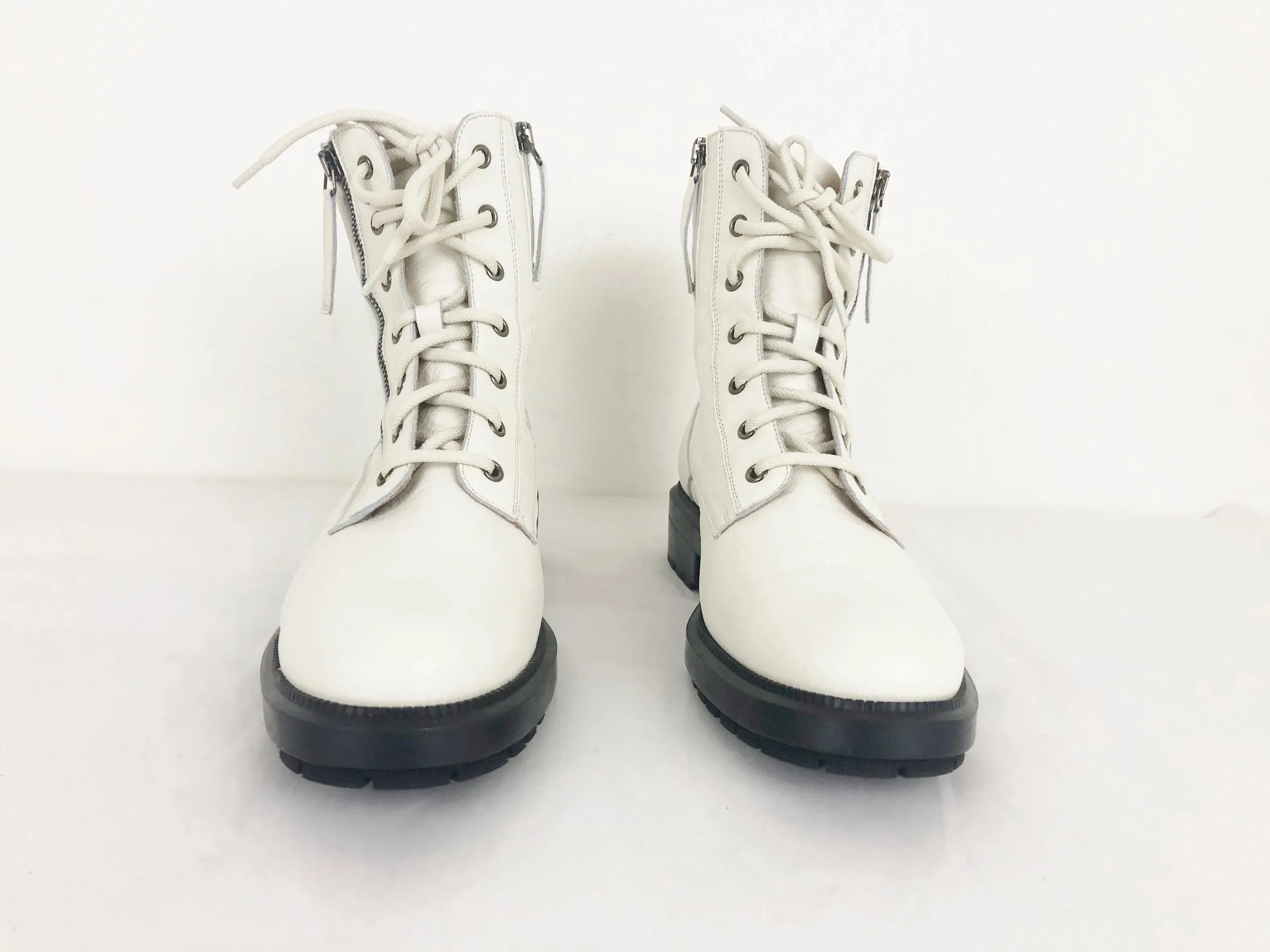 Aquatalia Combat Boots Size 10
