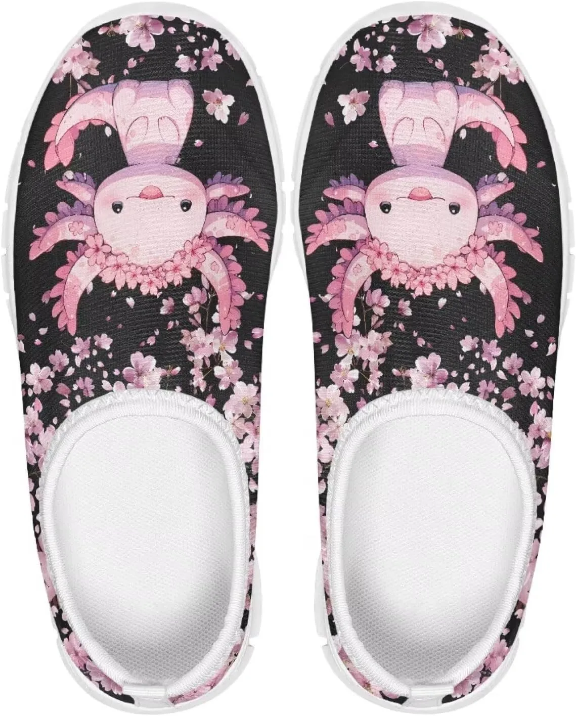 Axolotl Shoes for Girls Slip On Sneakers Kids Tennis Shoes Size 11-2,5