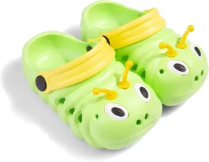 Baby Girls Boys Sandals Kid's Cute Lightweight Shoes Summer Premium Cartoon Sandals Children Caterpillar Non-Slip Beach Water Clogs Shoes Garden Slipper