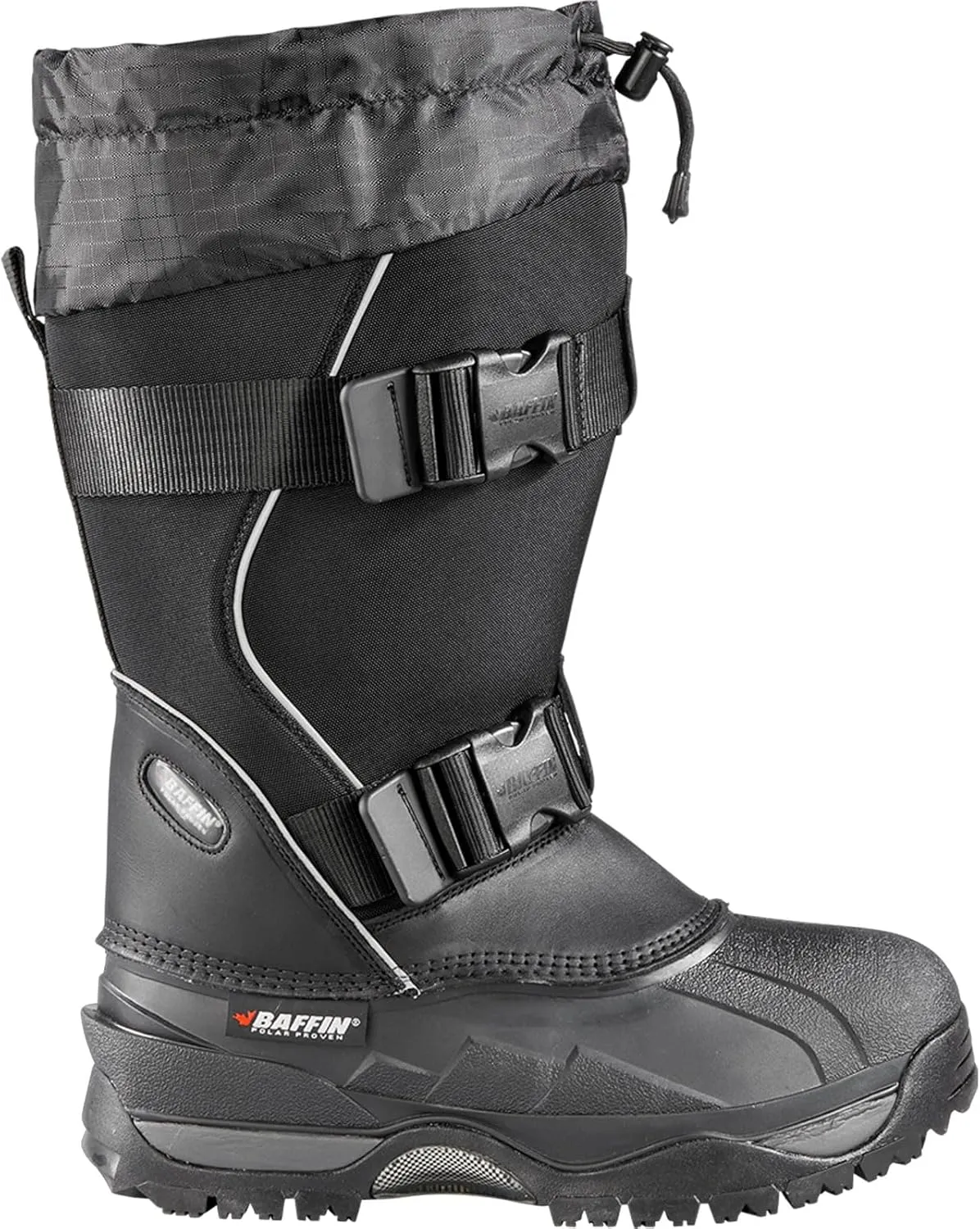 Baffin Impact Men's Boots, Mid-calf Height, Available in Black & White color, for Extreme Cold weather, Snow and/or Ice-covered environments, Snowshoe Compatible