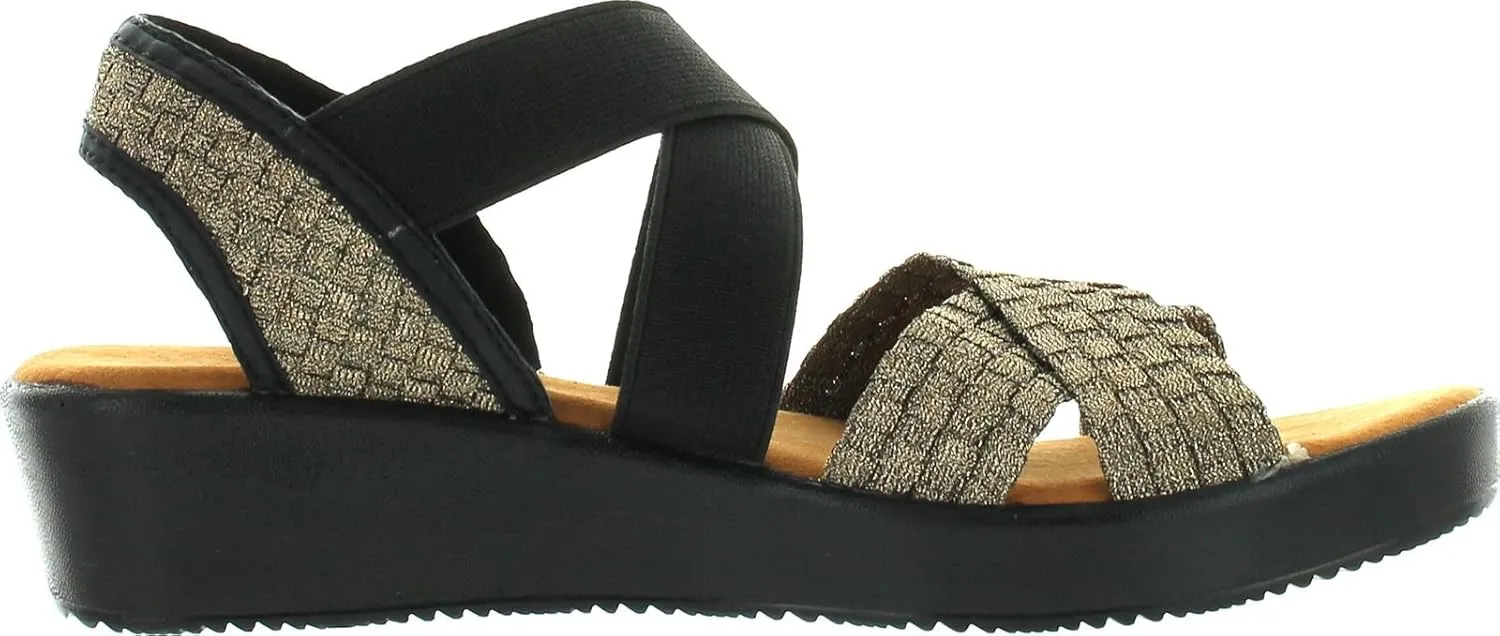 Bernie Mev Womens Lisa Strappy Fashion Sandals
