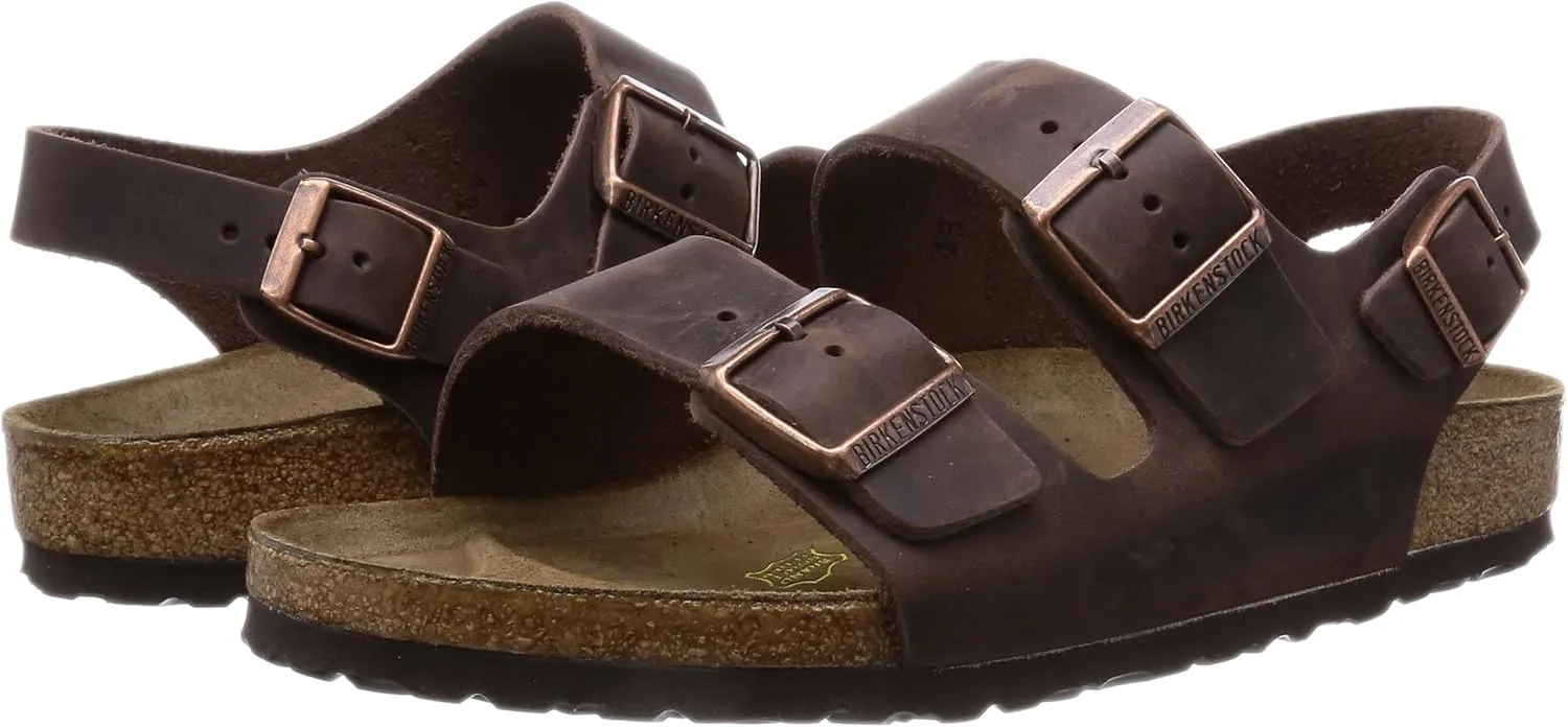 BIRKENSTOCK Men's Strappy Sandals Ankle Strap, 15 US