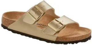 Birkenstock Unisex Arizona BS Birko-Flor Gold Sandals 10 W / 8 M US