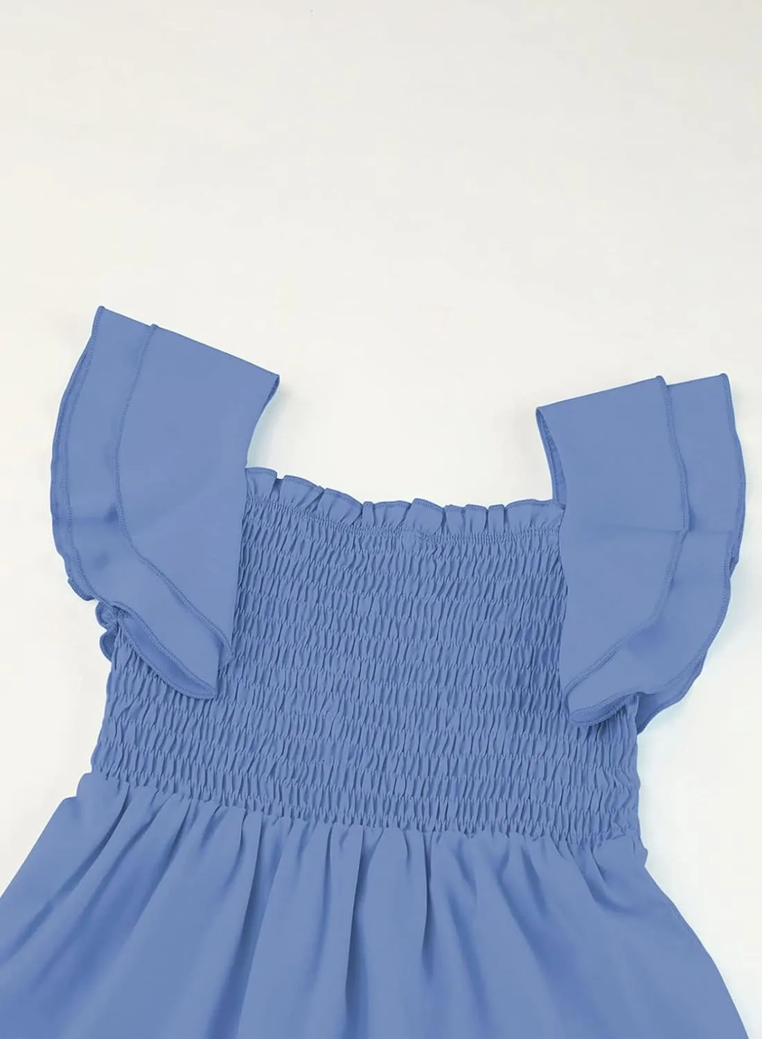 blibean Tween Girls Elegant Ruffle Sleeve Dresses Size 6-15 Years