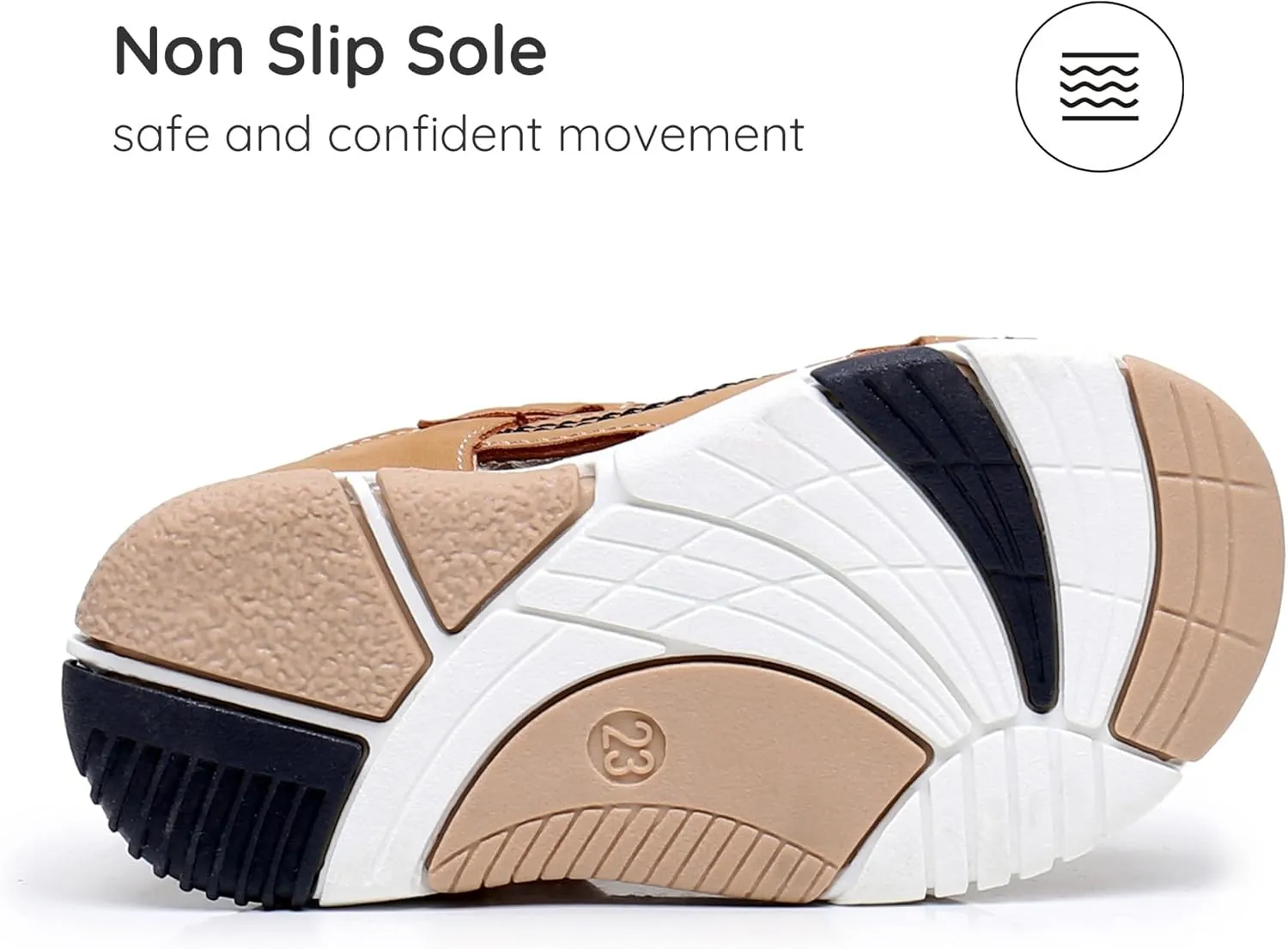 Blikcon Toddler Boys Sandals Closed Toe Summer Shoes with Soft Sole (Toddler/Little Kid)