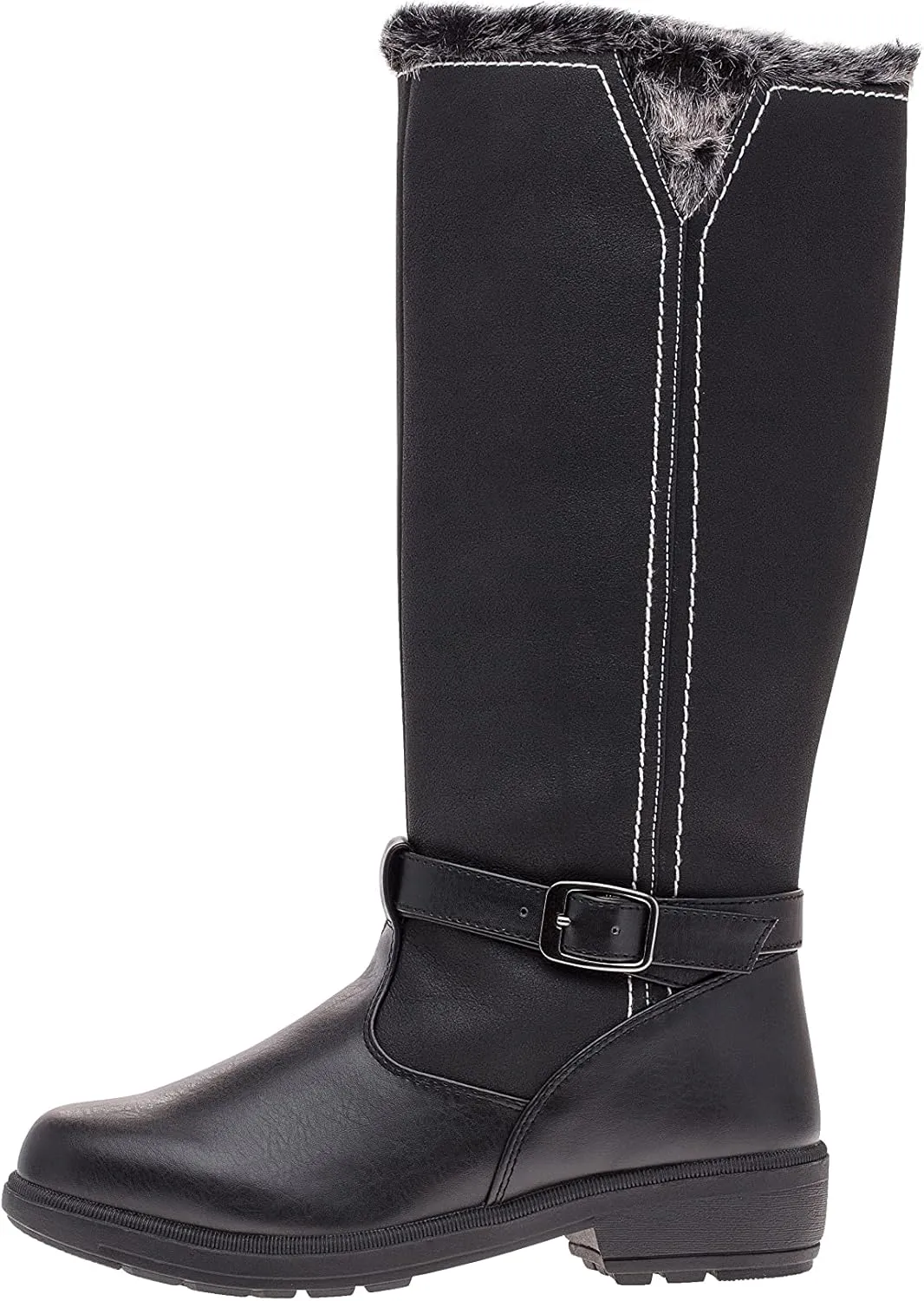 Boston Accent Women's Patty Insulated Waterproof Snow Winter Boots with Zipper