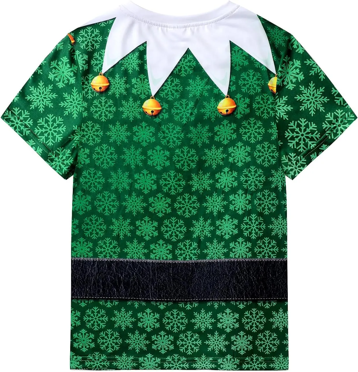 Boys Christmas Elf Short Sleeve T-Shirt