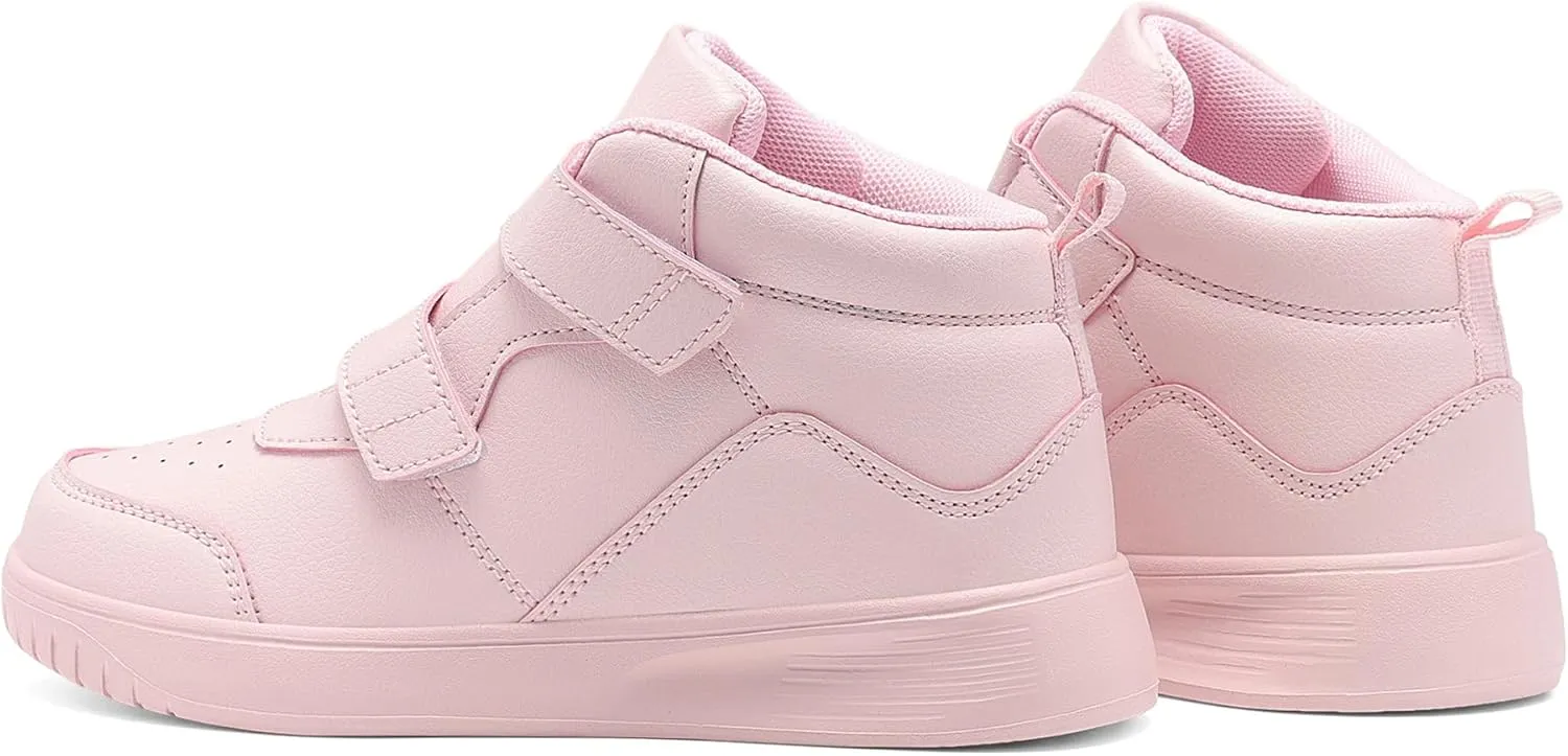 Boys High Top Sneakers Fashion Girls Shoes Lightweight Casual Kids Gym Shoes