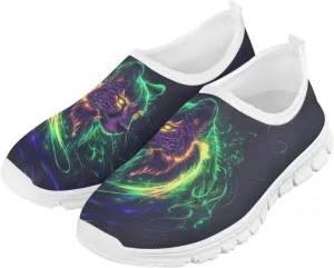 Boys Running Slip On Shoes Breathable Kids School Athletic Shoes for Travel