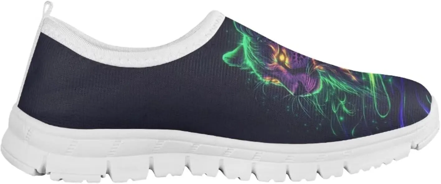 Boys Running Slip On Shoes Breathable Kids School Athletic Shoes for Travel