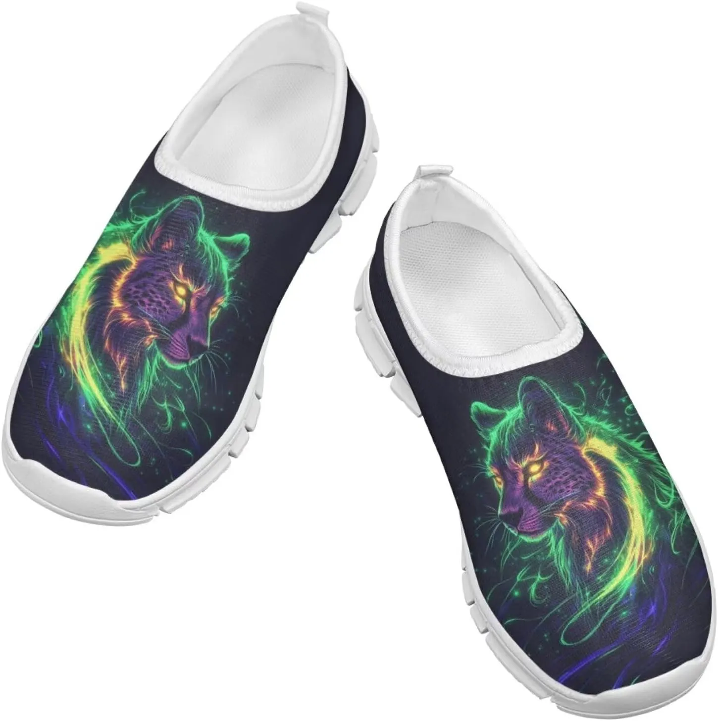 Boys Running Slip On Shoes Breathable Kids School Athletic Shoes for Travel
