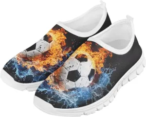 Boys School Running Shoes Kids 10-12 Non Slip Gym Athletic Shoes for Outdoor Activities
