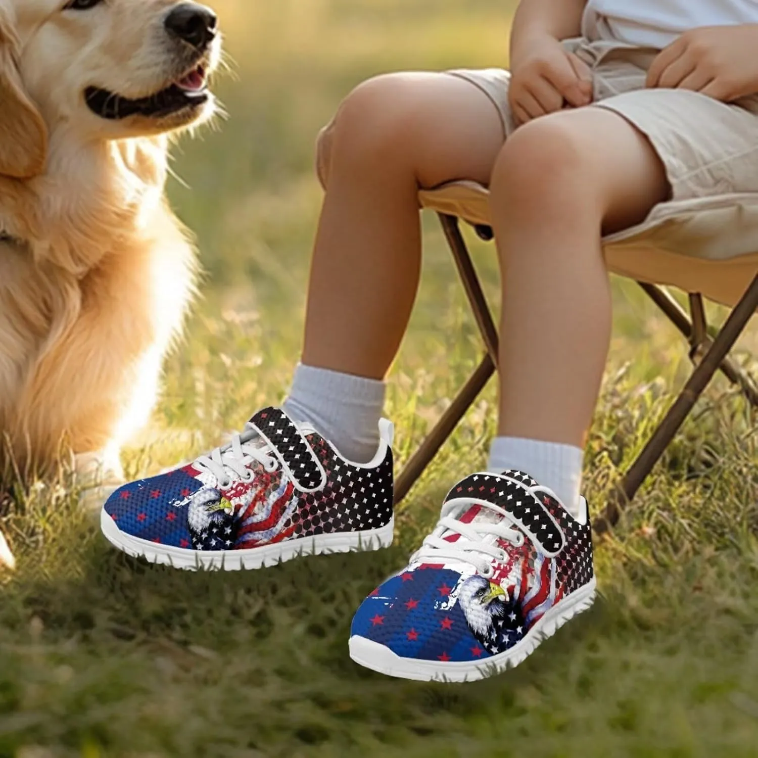 Boys School Running Shoes Little Kids Sport Slip On Shoes Cool Sneakers