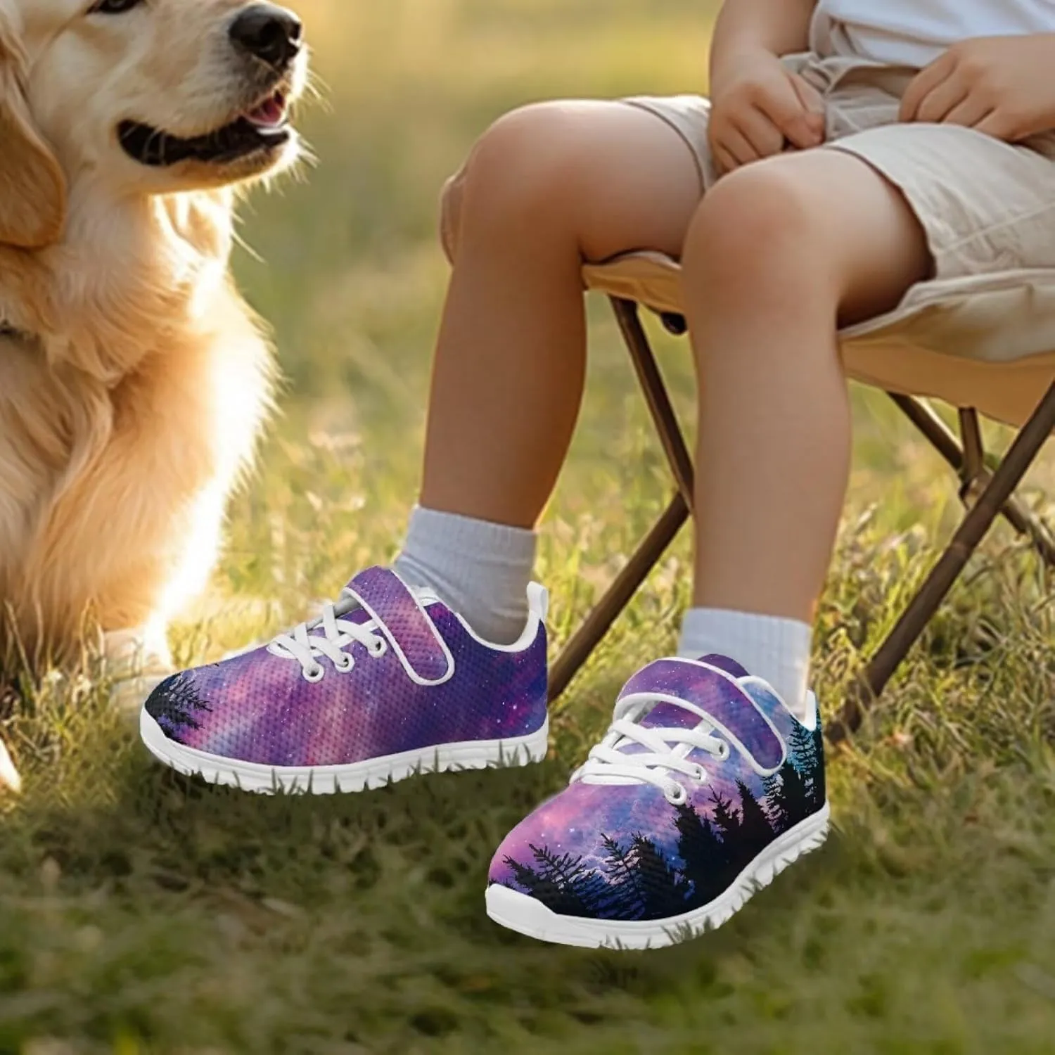 Boys School Running Shoes Little Kids Sport Slip On Shoes Cool Sneakers