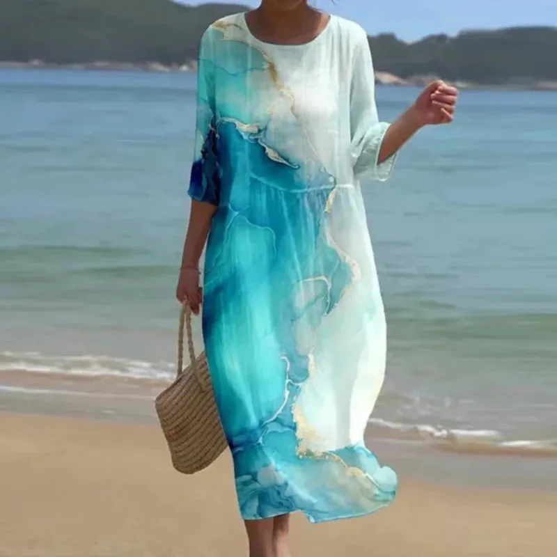 Calyxia | Elegant Tummy Covering Dress