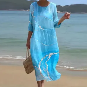 Calyxia | Elegant Tummy Covering Dress