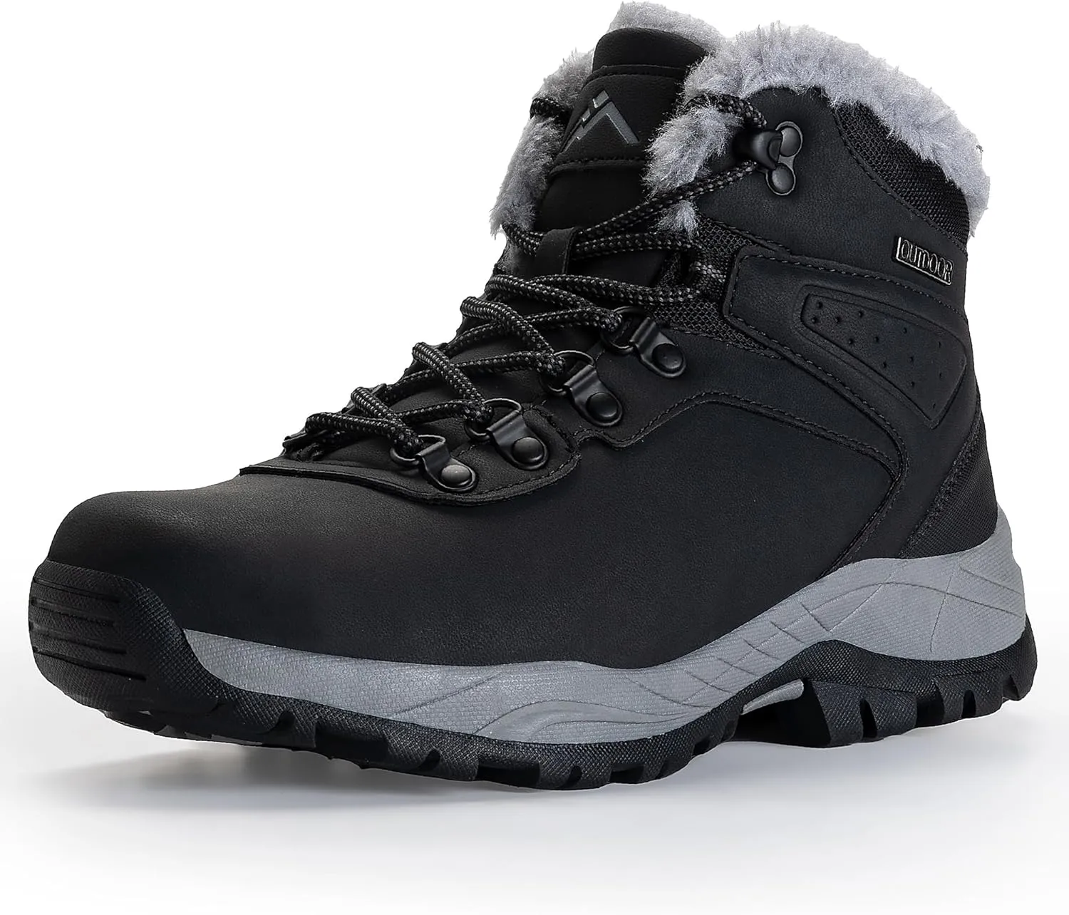 CC-Los Waterproof Winter Snow Boots for Women – Warm Outdoor Hiking Booties, Ladies' Work Shoes