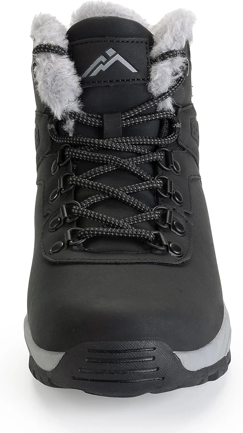 CC-Los Waterproof Winter Snow Boots for Women – Warm Outdoor Hiking Booties, Ladies' Work Shoes