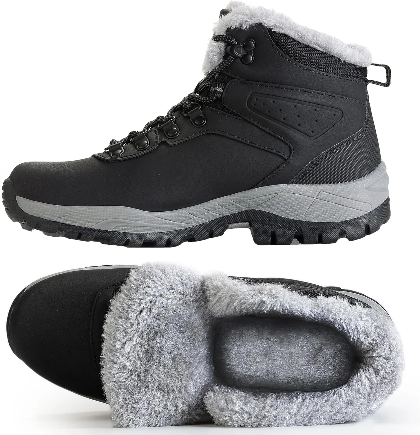 CC-Los Waterproof Winter Snow Boots for Women – Warm Outdoor Hiking Booties, Ladies' Work Shoes