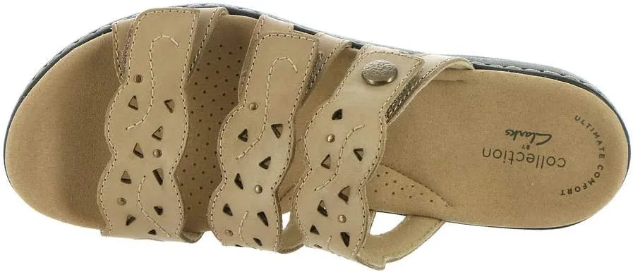 Clarks Womens Laurieann Echo Slip On Slide Sandals