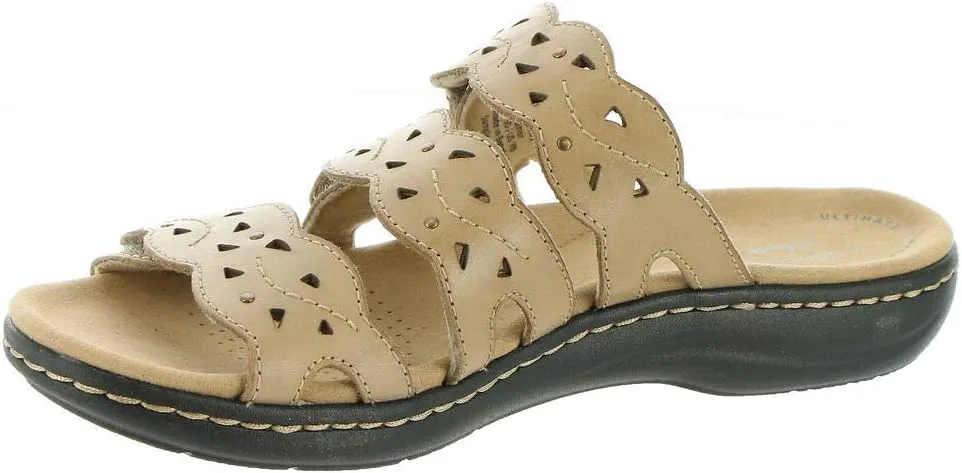 Clarks Womens Laurieann Echo Slip On Slide Sandals