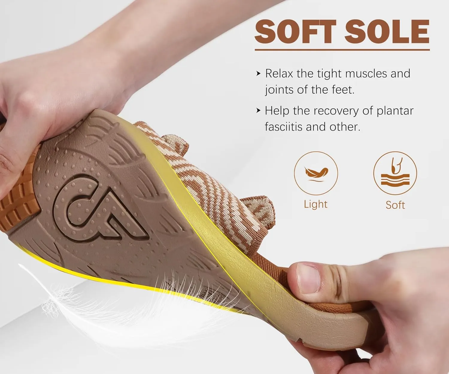 COFACE Womens Orthotic Slides Comfort Plantar Fasciitis Arch Support Slip on Flat Sandals Ladies Soft Cushion Fashion Yoga Mat Slippers With Adjustable Straps