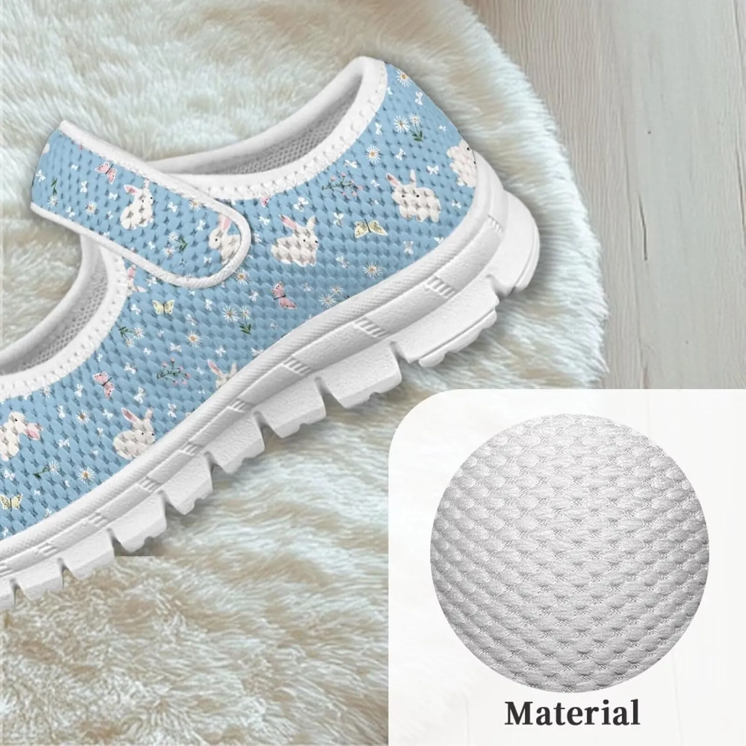 Coloranimal Mary Jane Shoes for Girls Princess Shoes Casual Dance Shoes School Uniform Shoes Easter Theme Mary Jane Flats