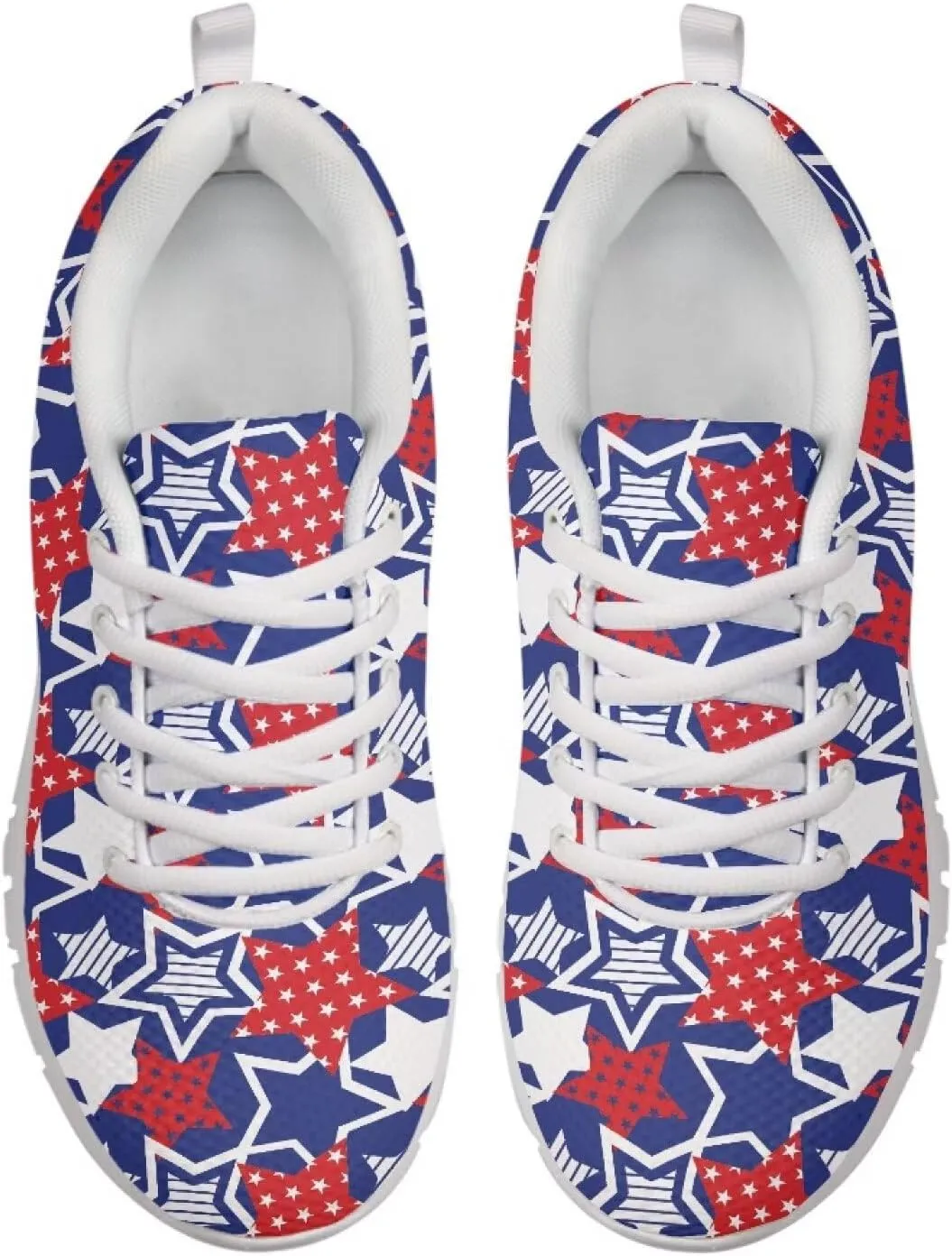 Coloranimal Spring Summer Gift Flats for Women Men Running Walking Sneakers