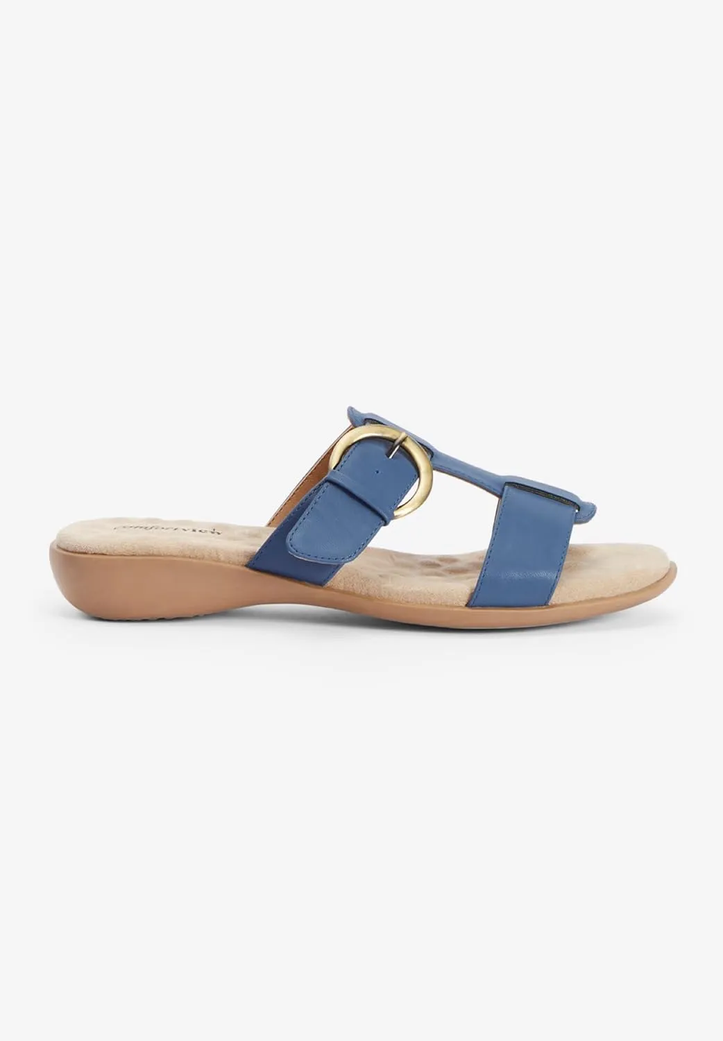 Comfortview Women's The Dawn Slip On Sandal (Wide Widths Available)