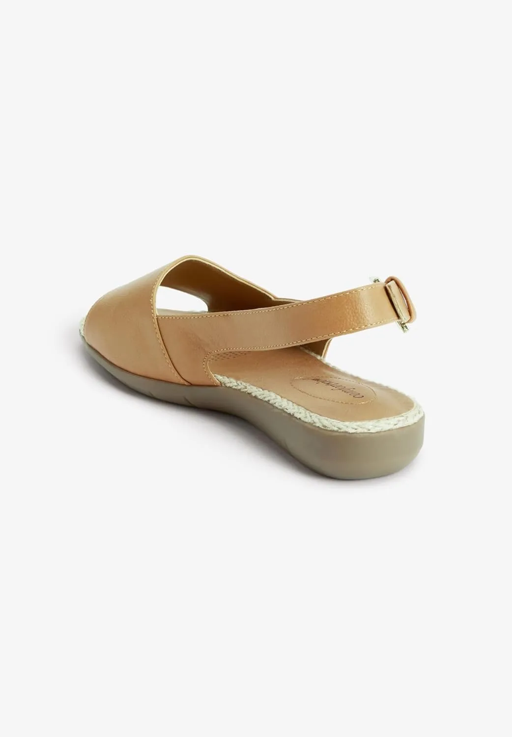 Comfortview Women's Wide Width The Adele Sling Sandal
