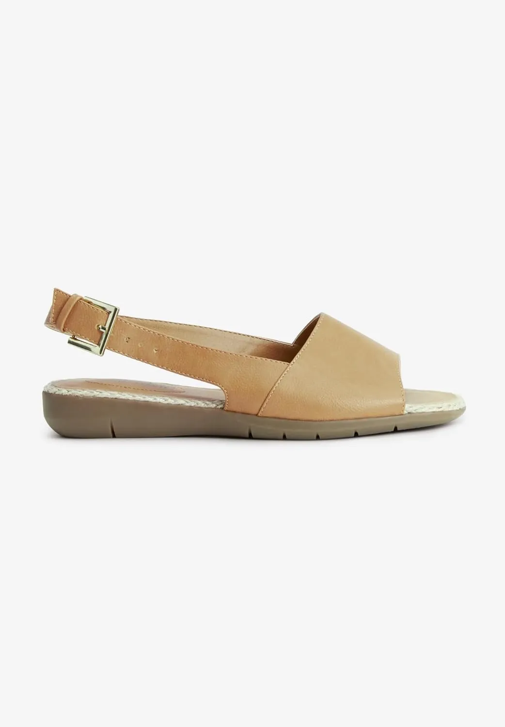 Comfortview Women's Wide Width The Adele Sling Sandal