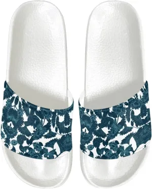 Comfy Slides for Women Supportive Walking Size 6-13.5 White