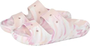 Crocs Unisex-Adult Classic Marbled Sandals Slide