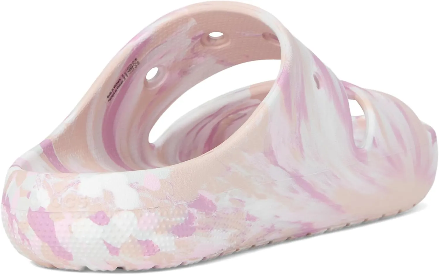 Crocs Unisex-Adult Classic Marbled Sandals Slide