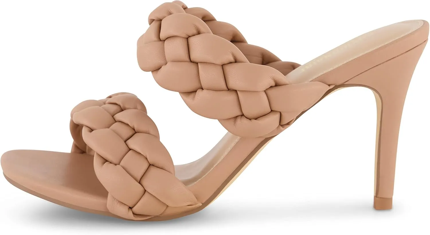 CUSHIONAIRE Women's Suzy braided dress sandal  Memory Foam, Wide Widths Available