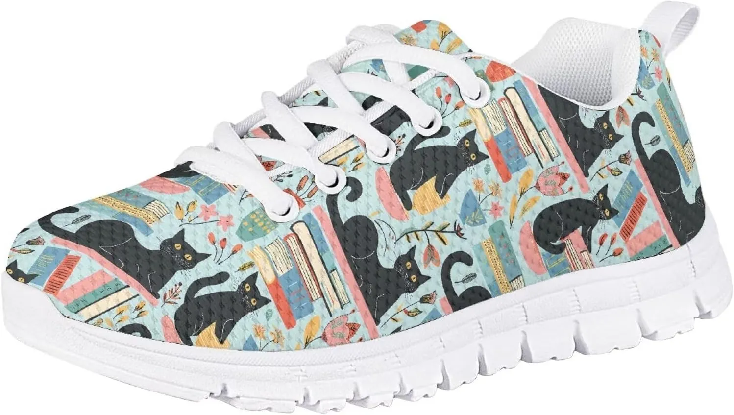 Cute Axolotl Girls Running Shoes Trendy Sneakers for Kids Athletic Shoes