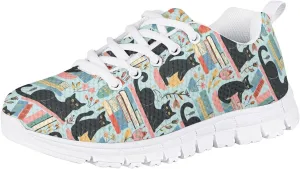 Cute Axolotl Girls Running Shoes Trendy Sneakers for Kids Athletic Shoes