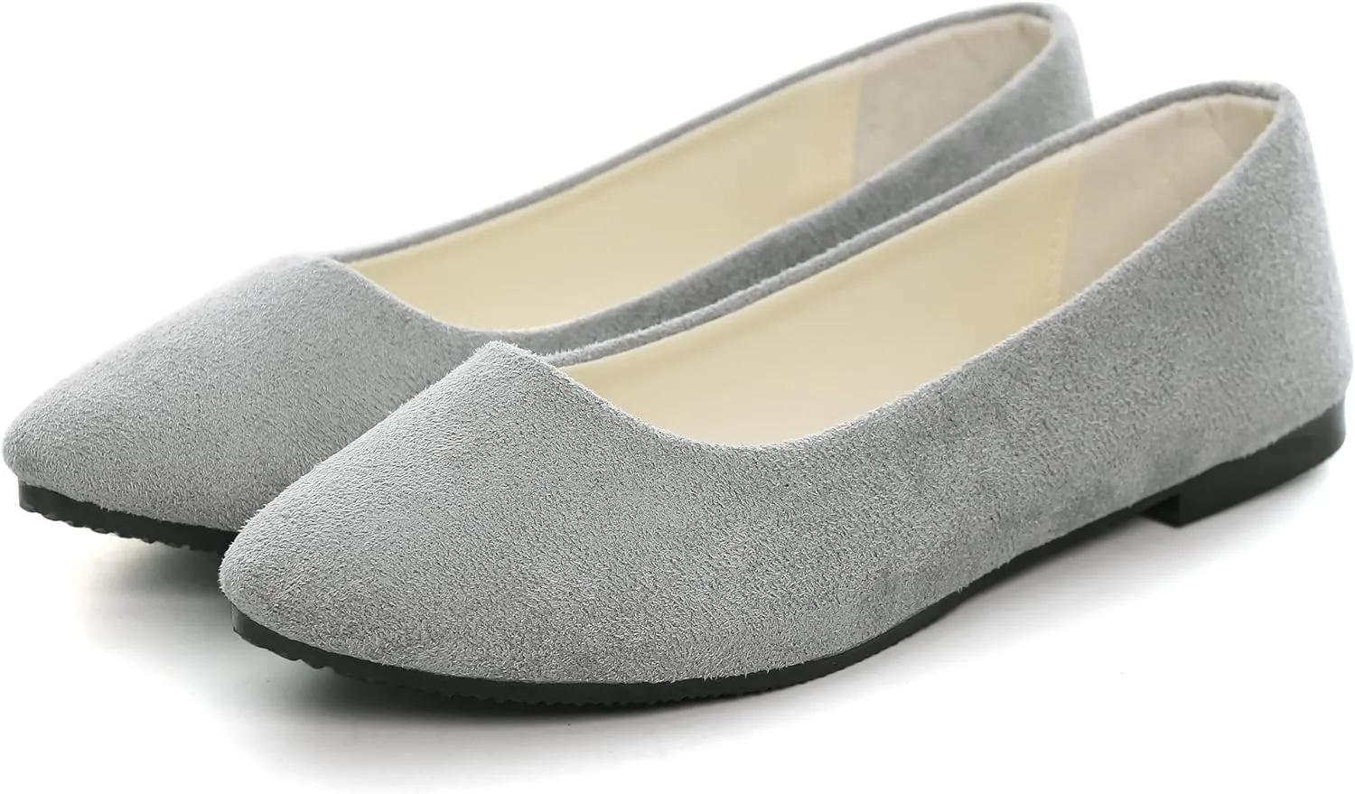 Dear Time Women Block Heel PU Pointed Toe Pumps Shoes