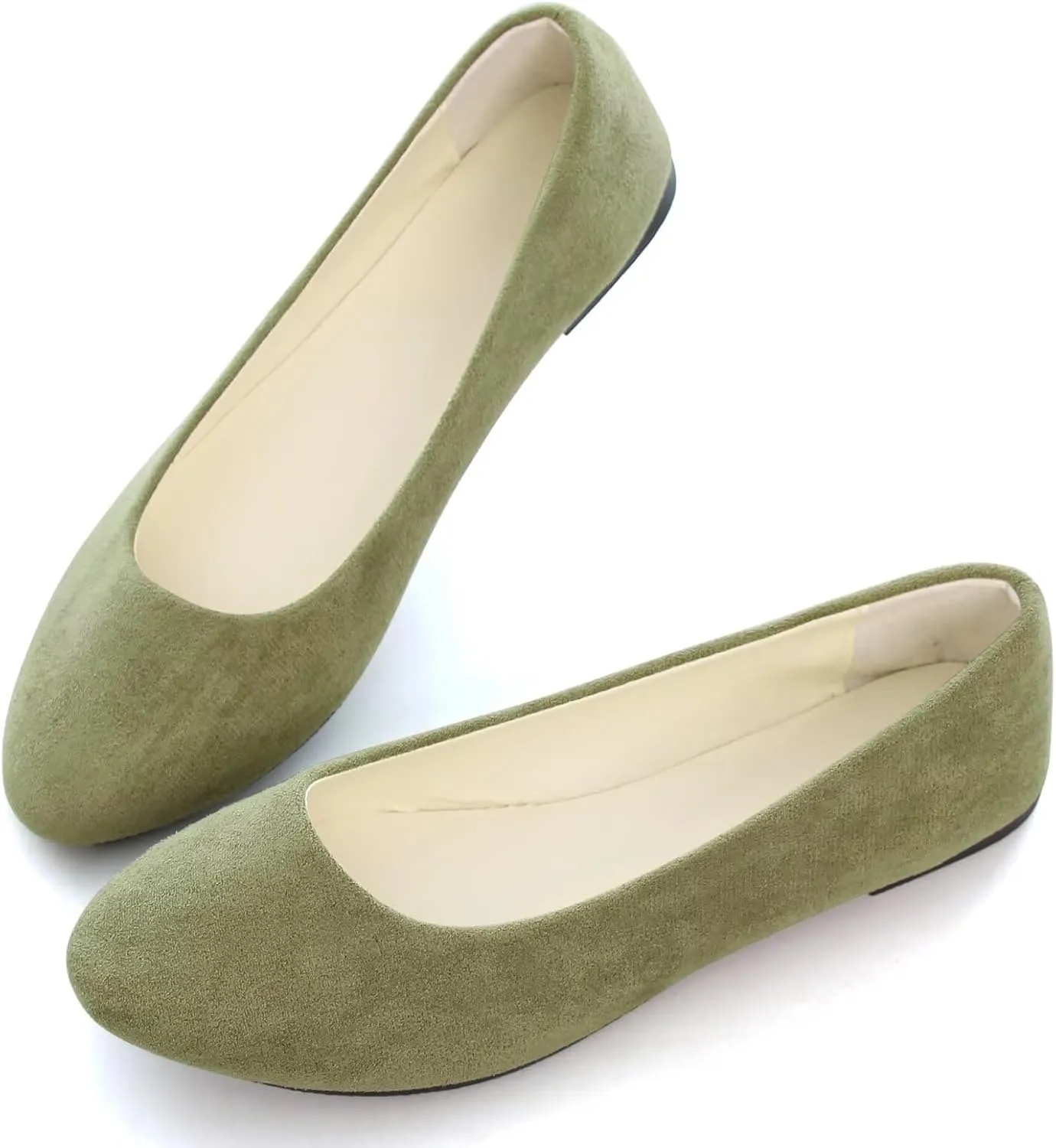 Dear Time Women Block Heel PU Pointed Toe Pumps Shoes
