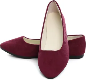 Dear Time Women Block Heel PU Pointed Toe Pumps Shoes