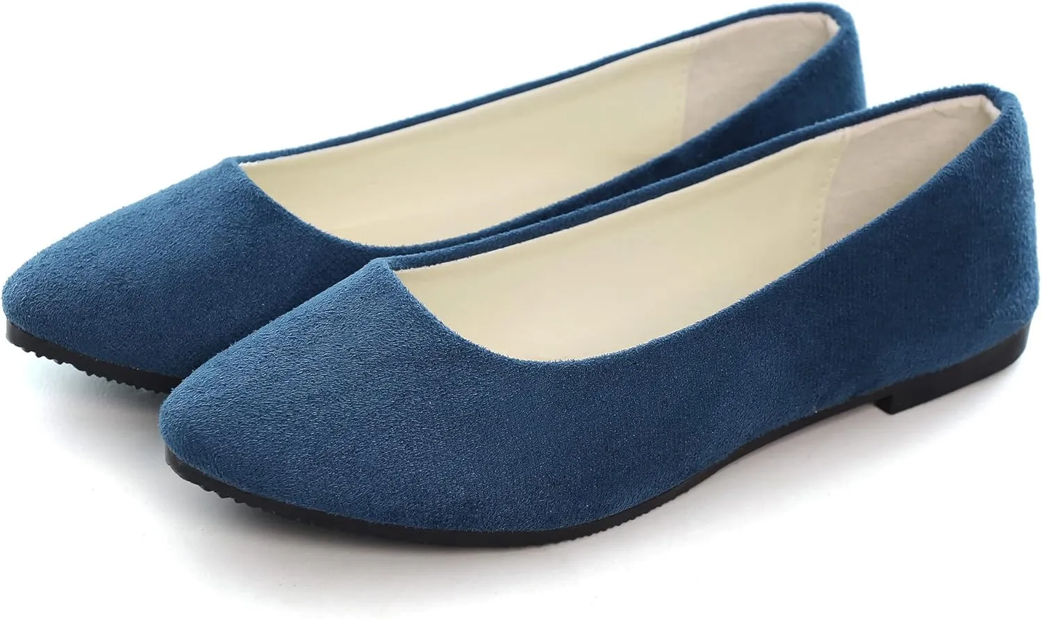 Dear Time Women Block Heel PU Pointed Toe Pumps Shoes