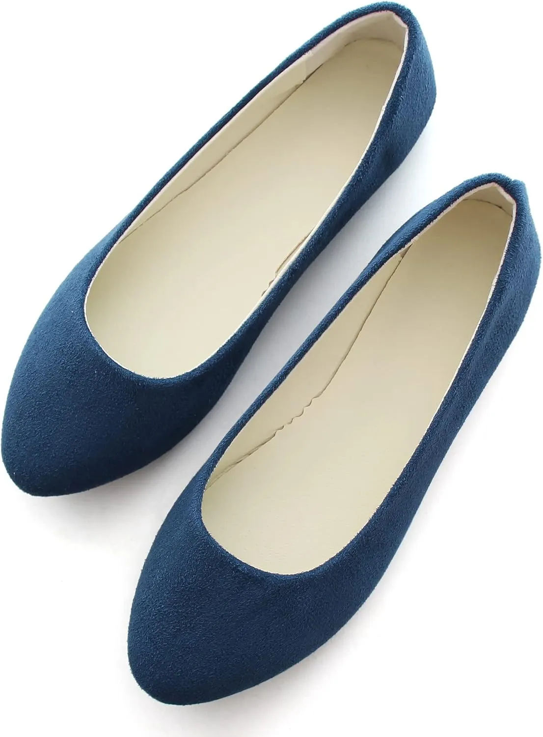 Dear Time Women Block Heel PU Pointed Toe Pumps Shoes