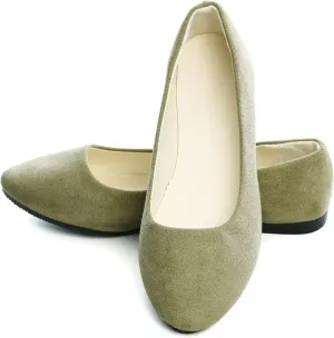 Dear Time Women Block Heel PU Pointed Toe Pumps Shoes