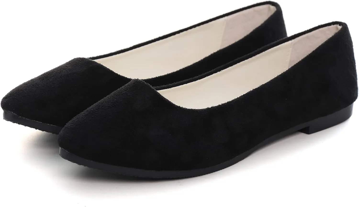 Dear Time Women Block Heel PU Pointed Toe Pumps Shoes