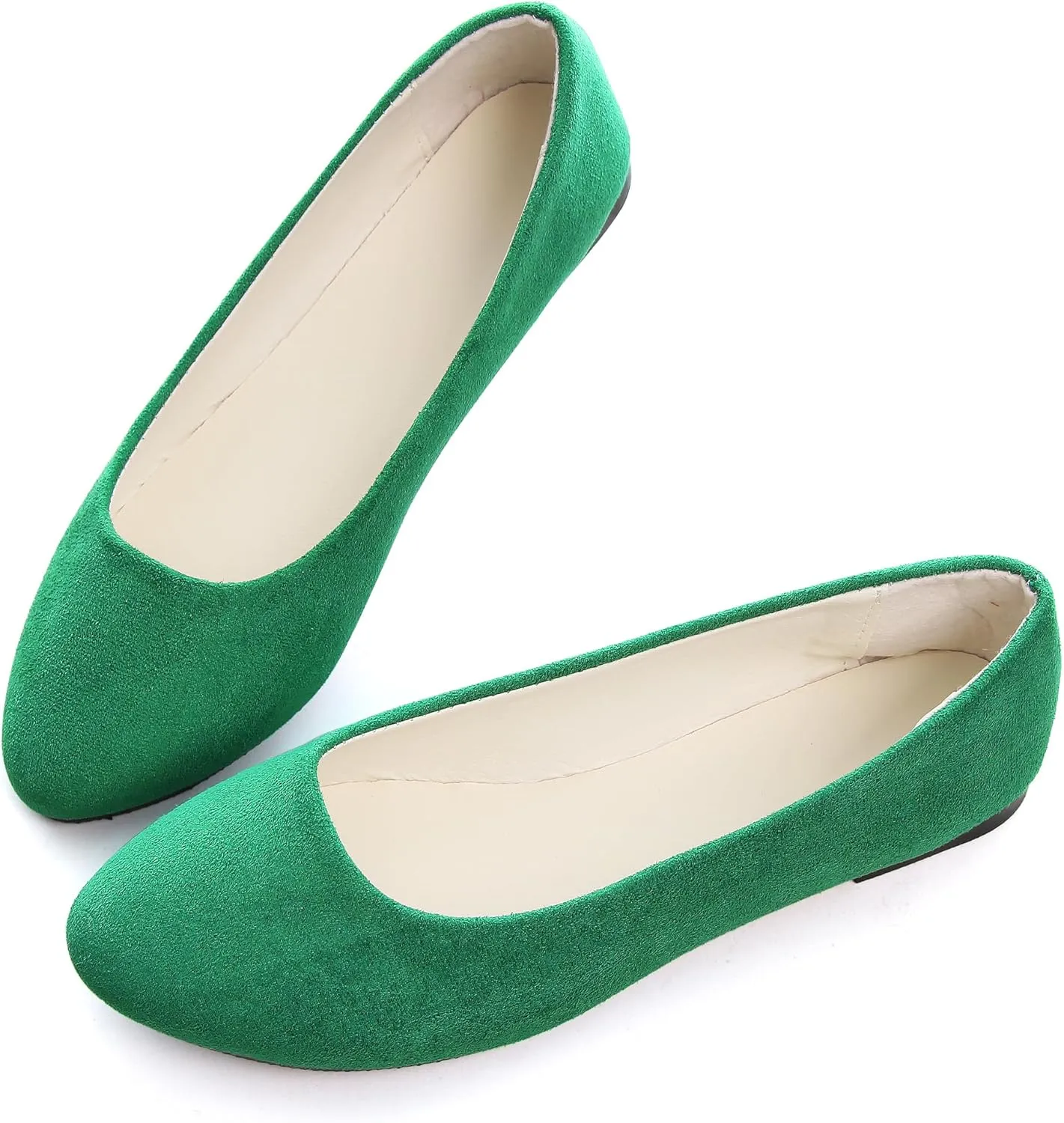 Dear Time Women Block Heel PU Pointed Toe Pumps Shoes