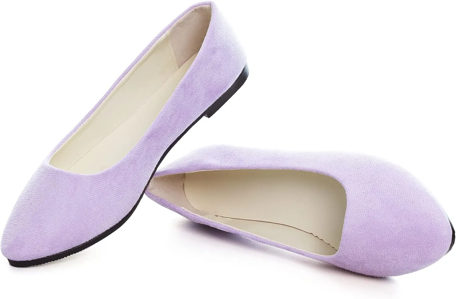 Dear Time Women Block Heel PU Pointed Toe Pumps Shoes