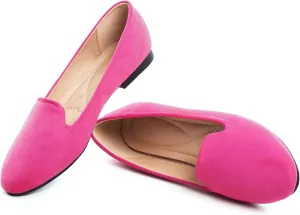 Dear Time Women Block Heel PU Pointed Toe Pumps Shoes